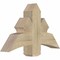 Ekena Millwork Davenport Rough Sawn Timber Gable Bracket, Douglas Fir, 36"W x 23"H x 6"D x 6"F, 15/12 Pitch GBW036X23X0606DAV00RDF - alternate 5